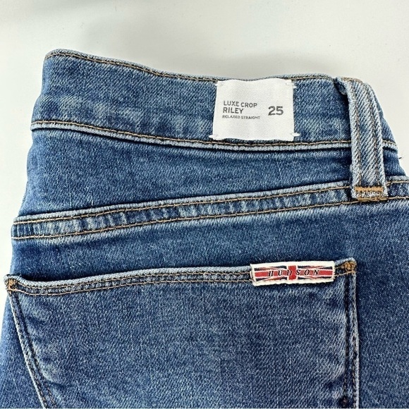 Hudson Riley Luxe Crop Raw Hem Jeans size 25 - Picture 3 of 15